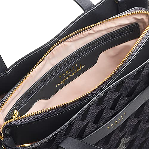 Radley London Finsbury Park Jacquard - Medium Zip Top Satchel #TOP2