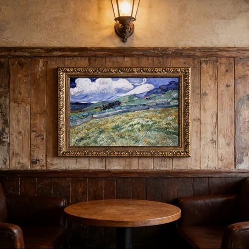 Impression toile Van Gogh Saint Remy pour decor de bureau