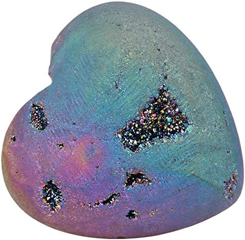mookaitedecor Natural Carnelian Heart Crystal and Gemstone Healing,Worry Stone Palm Love Stones