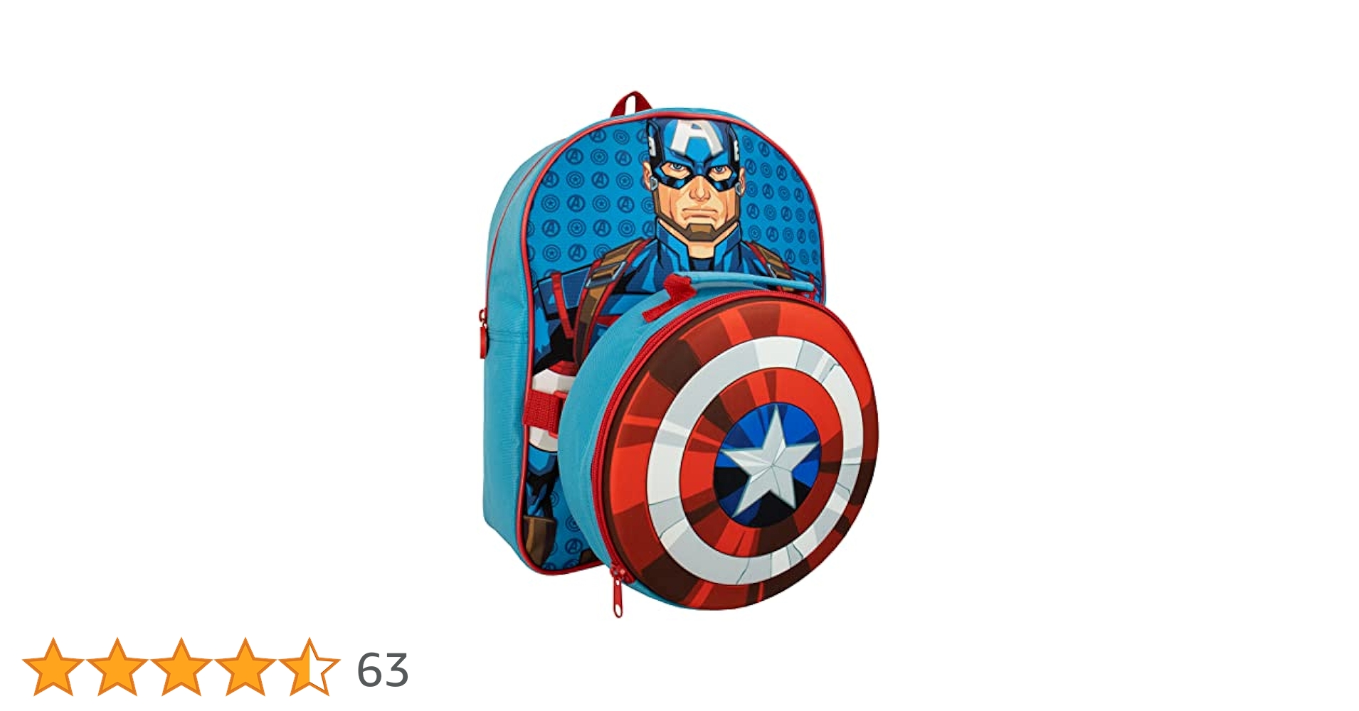 Amazon.co.jp: Marvel キッズ バックパック ランチバッグセット