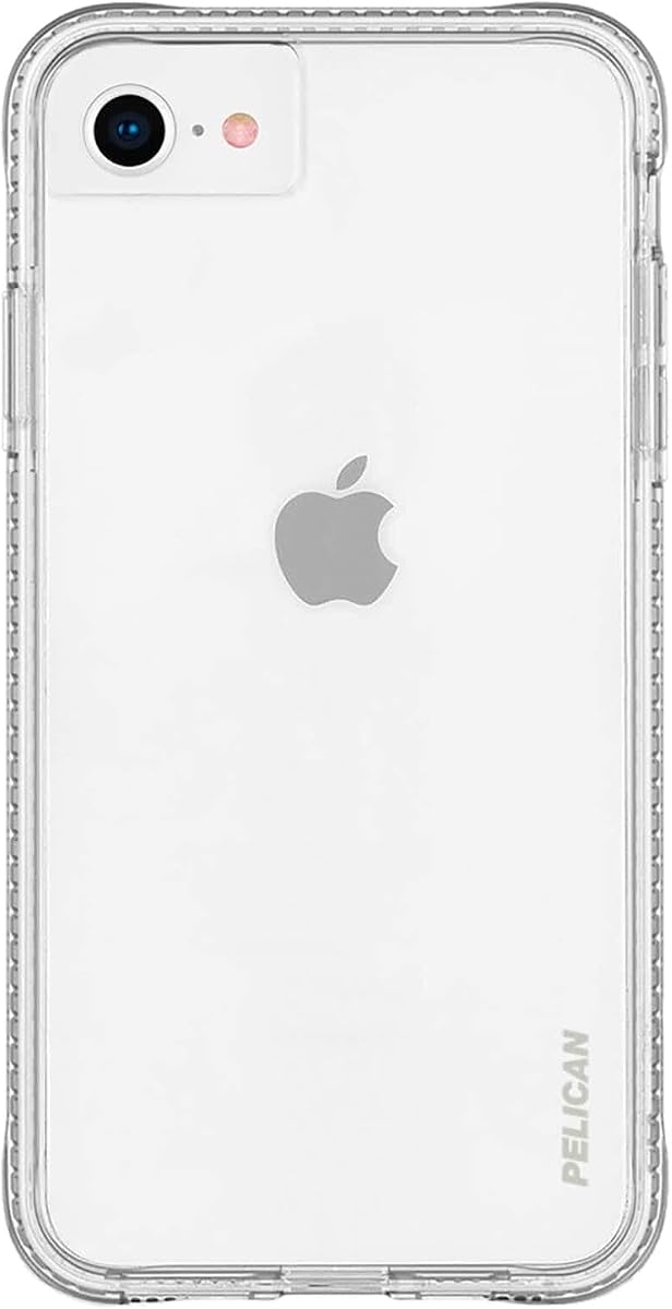 Serie Ranger - Funda para iPhone 7/8/SE [Compatible con carga inalámbrica] [Antiamarillamiento] Funda protectora para teléfono con tecnología antirrayas [Protección contra caídas de grado MIL de 15 pies] - Transparente