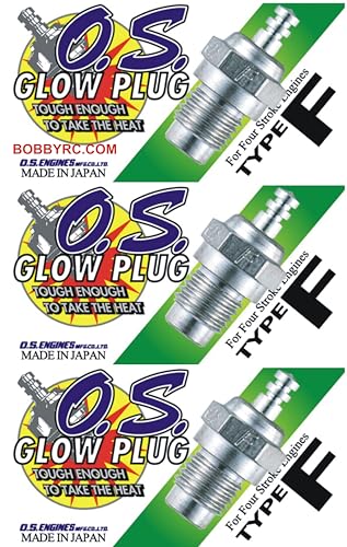 O.S. Type F Four Stroke Nitro R/C Engine Glow Plug - 71615009