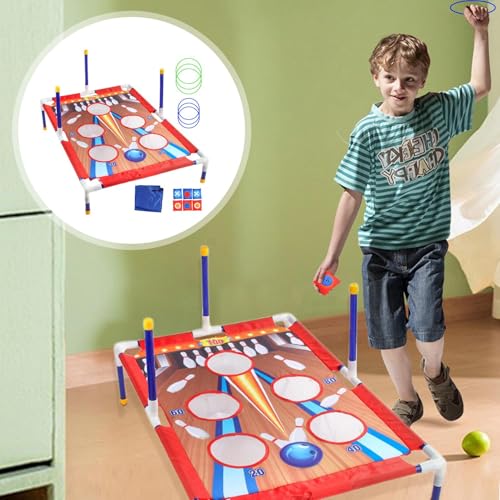 Cornhole léger et compact, kit de lancer de sacs résistant pour animations