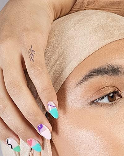 Inkbox Semi-Permanent Tattoo - Premium Easy Long Lasting, Water-Resistant Temp Tattoo With For Now Ink - Lasts 1-2 Weeks, 1 x 1 in, Hosto