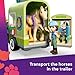 LEGO Friends Horse & Baby Foal Trailer Building Toy for Girls & Boys - Pretend Play Set for Kids, Ages 7+ - W/Autumn & Matilde Minidolls, Toy Animals, & Accessories - Gift Idea for Birthdays - 42695