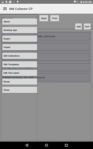 NM Collector Software CP