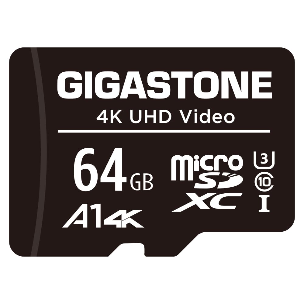 Amazon.com: [Gigastone] 64GB Micro SD Card, 4K UHD Video 