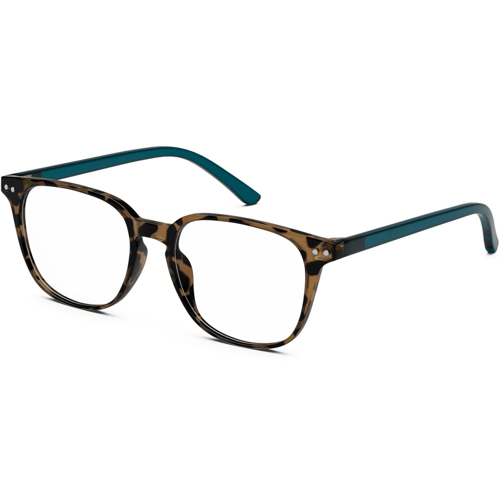 ZENNI Blue Light Glasses for Women Men, Square Clear Lens Lightweight, UV Protection Anti Eyestrain, Reading/Gaming/Computer