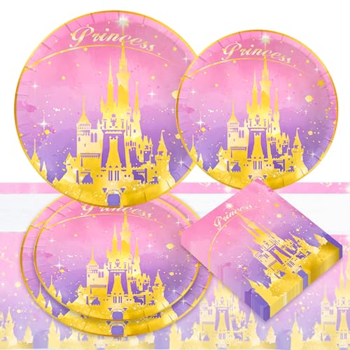 LaVenty Lila princesa decoración cumpleaños