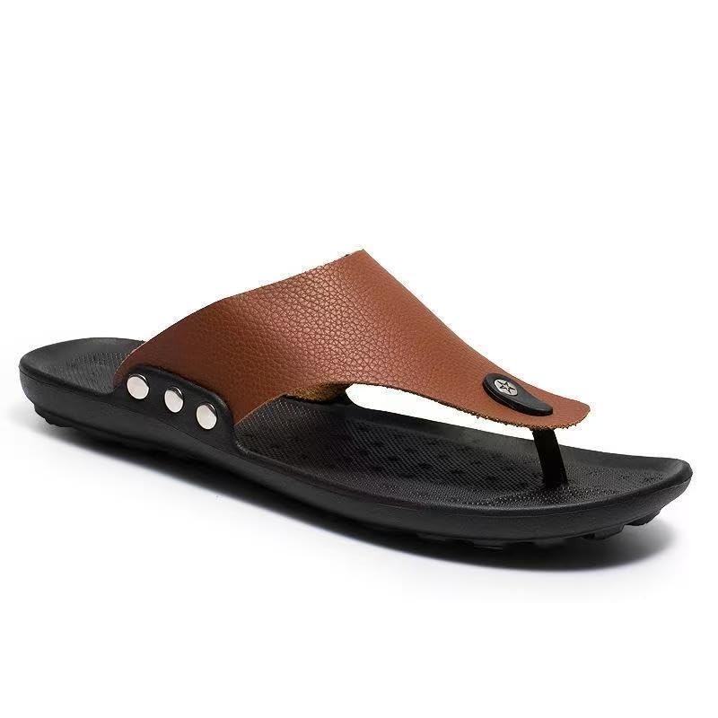 Men's Comfort Thong Sandals, EVA Flip Flops, Available in White, Brown, Black