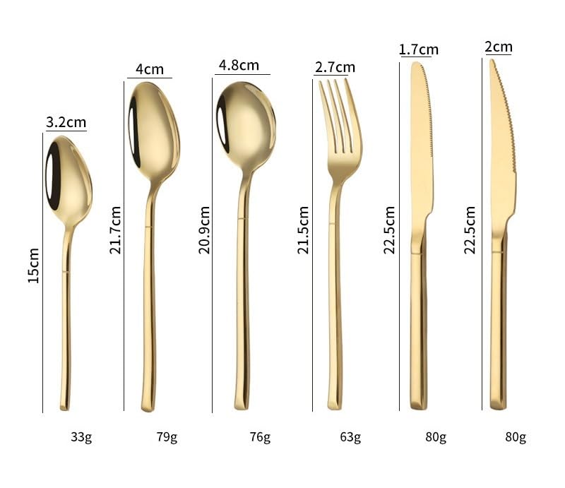 Set Cuchillos Cocina 24 Piezas Acero Inox miniatura 2