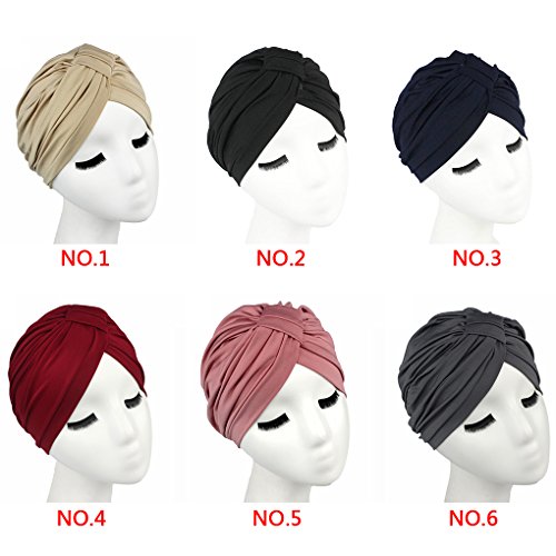 QHGstore delle donne Soild Colore dei capelli Wrap...