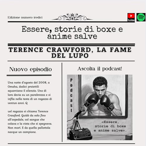 Essere Terence Crawford, la fame del lupo cover art