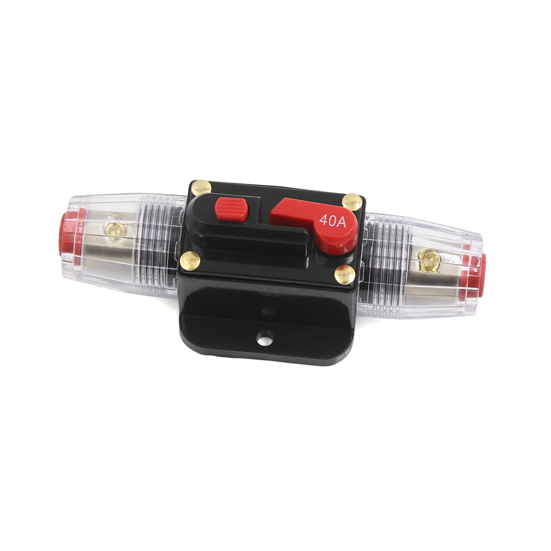 IEUMJNAT 40A Audio AGU Style Circuit Breaker Fuse Holder Amplifier for Automobile