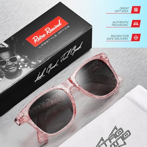 Image of Retro Rewind Kids Sunglasses for Boys Girls Age 3-12 - Shatterproof UV400 Toddler Children Sun Glasses