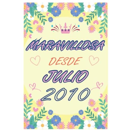 CUADERNO, MARAVILLOSA DESDE JULIO 2010: Regalo de 12 cumpleaños para mujeres y hombres, ideas de 12 cumpleaños... un cumpleaños... divertido, cuaderno ... regalo de 12 cumpleaños para él/ella.