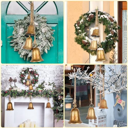 Rustic-Handmade-Vintage-Iron-Bells-with-Jute-Rope-for-Hanging-3-Sizes-Antique-Lucky-Bells-for-Christmas-Decor Rustic Handmade Vintage Iron Bells with Jute Rope for Hanging 3 Sizes Antique Lucky Bells for Christmas Decor