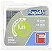 Price comparison product image Rapid High Performance Multipack Staples, No.53, Leg Length 6-8 mm, 40108716 - 1080 Pieces