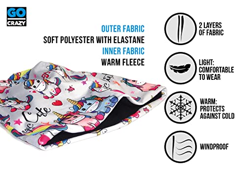 GO CRAZY Cappello da Unicorno per Bambini | Cappello per Bambini colorato con Motivo Unicorno | Cappello Traspirante per Ragazze e Ragazzi 4-8 Anni | Berretto da Ciclismo Berretto da Esterno - Image 5