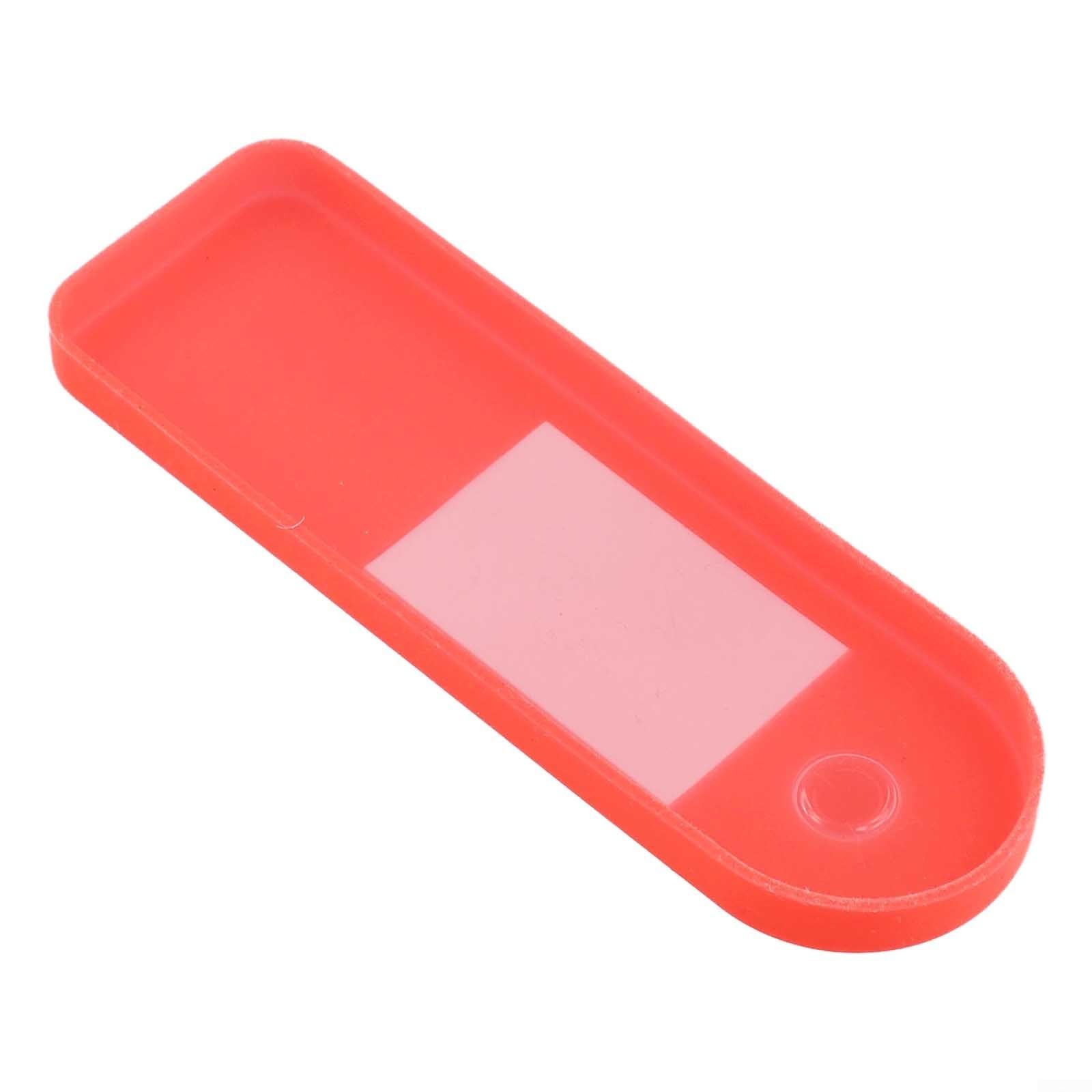 Cubierta de protección de pantalla resistente al agua Gen/5/5 para Xiaomi Max Scooter 4 Pro 2nd Silicone Pro/5 Protec Pluma Panel eléctrico de 13 g (rojo)