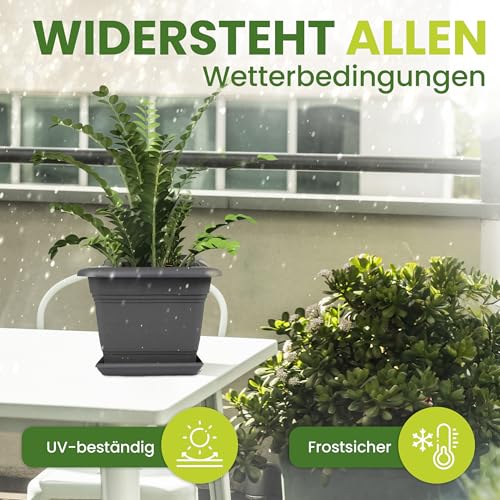 Grand pot de fleurs extérieur pour sublimer votre terrasse fleurie