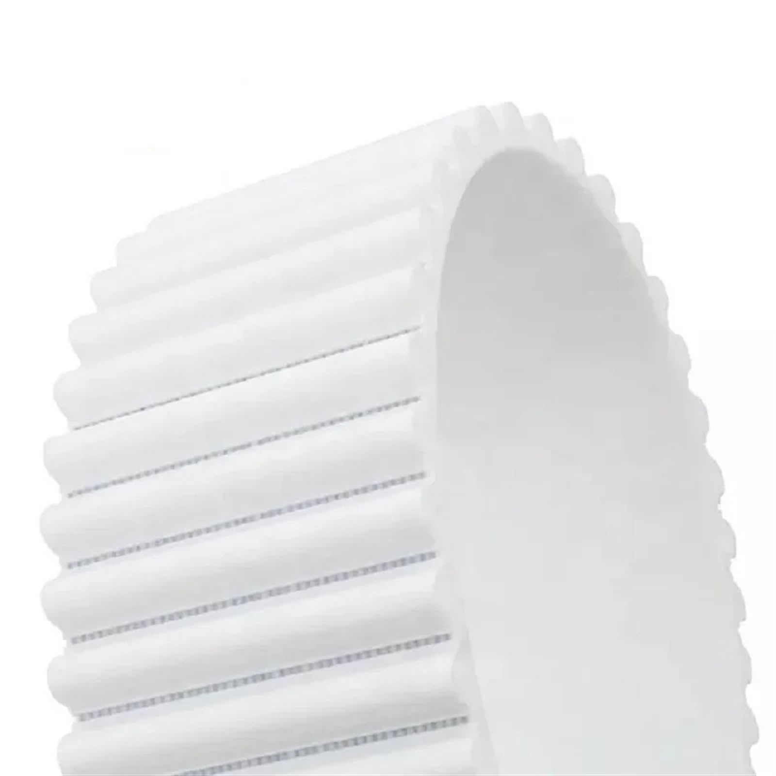 Correa Alternadora Correa Dentada Poliuretano PU HTD 5M Diente HTD5M Repuesto Transportador Transmisión Extremo Abierto 15mm 25mm Correas Máquina(Black,30MM_5METER)