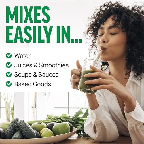 Image of Force Factor Smarter Greens Superfoods Powder, 3-Pack, Supports Digestion and Bloating, Immunity, and Energy, Greens Powder with Probiotics, Digestive Enzymes, Antioxidants, and Fiber, 90 Servings