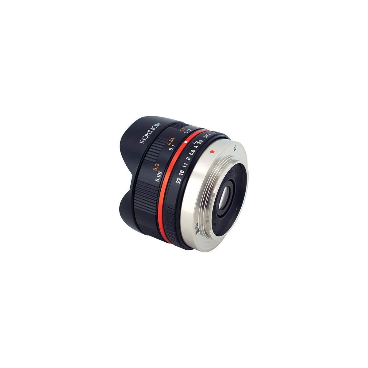 Rokinon 7,5 Mm F3.5 Fischaugenobjektiv Für Micro Four Thirds – 180° Blickwinkel, Kompakt, Für Olympus & Panasonic
