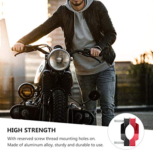 FAVOMOTO Suporte de Liga de Alumínio Braçadeira Suporte Holofote para Scooter Bicicleta Motocicleta