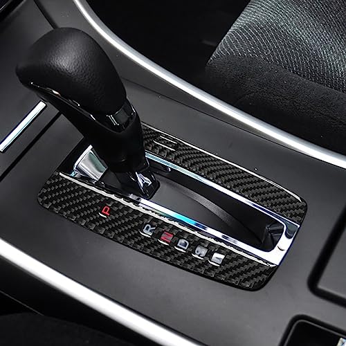 Image of Auto Shift Panel Decal for Honda Accord 20132014201520162017 Honda Accord Accessory Decal Carbon Fiber Interior Cover