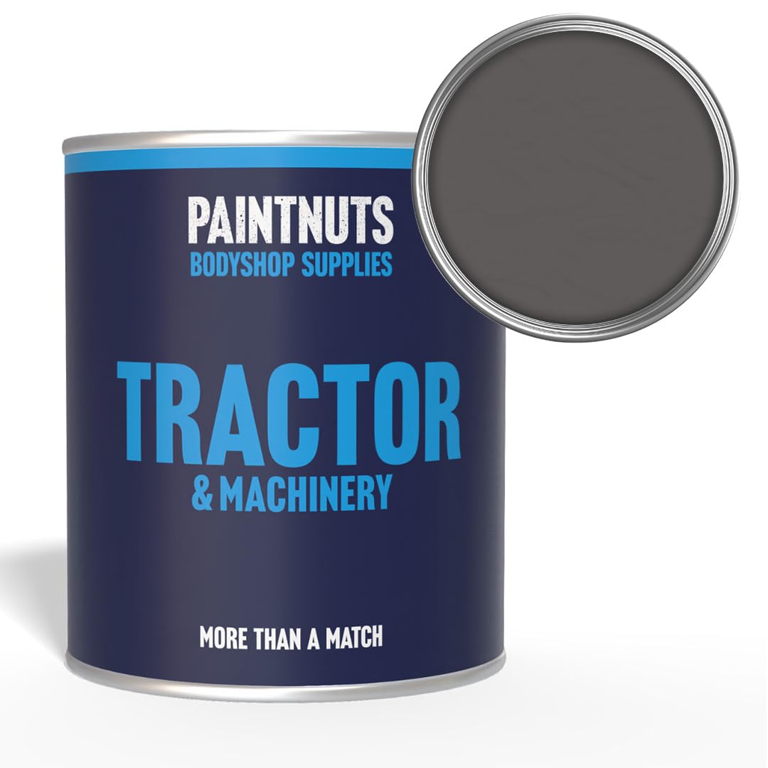 Paintnuts Tractor & Machinery Paint suitable for MF/Massey Ferguson Charcoal Grey (LM0240) - 5 Litre Tin