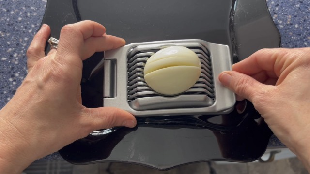 Amazon.com: Egg Slicer for Hard Boiled Eggs, Stainless Steel Wire