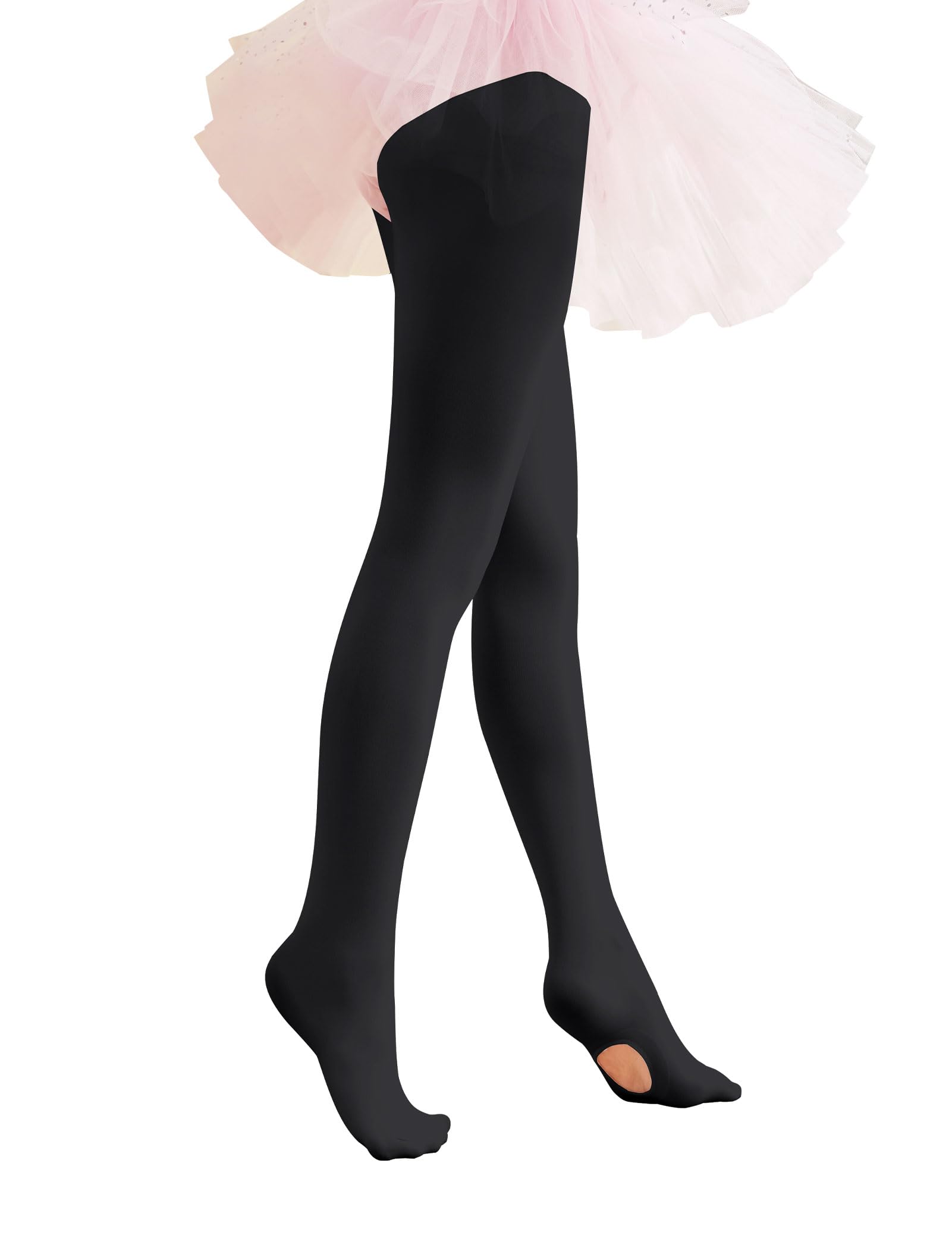 Dayrose Ballet Tights for Girls &amp; Women, 60D Ultra Soft Convertible Transition Tights for Ballet Dance, Gymnastics