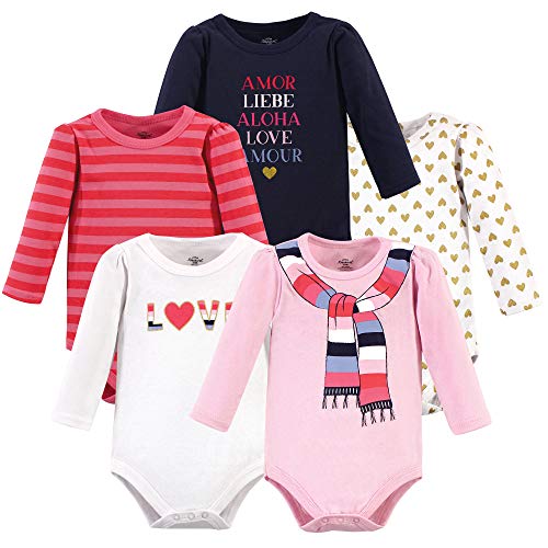Little Treasure 72403L-35-6-9 MS (9M) Unisex Baby Cotton Bodysuits