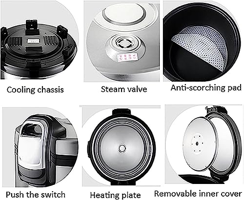 Olla Arrocera Grande, Olla De Cocción Lenta Comercial, Capacidad De 13 L, Olla Interior Antiadherente, Ideal para Hoteles, Restaurantes, Comedores Y Escuelas: Una Solución De Cocci，15l