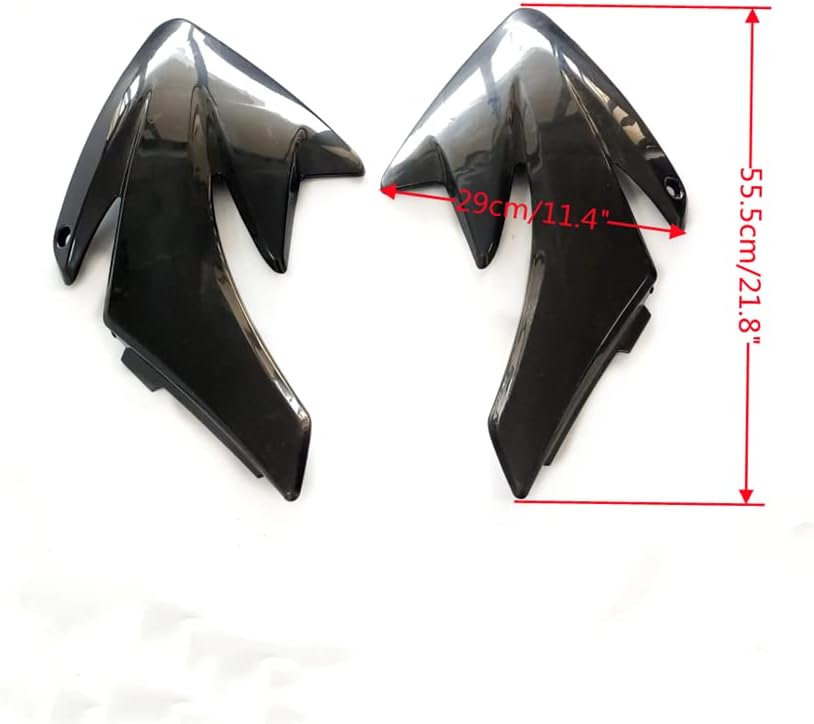 CRF70 black full fairing plastic fairing (including mounting screws) motorcycle fender body cover for CRF70 cc pit type land car