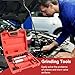 Air Motor Valve Grinder Auto Valve Grinding Tool Engine Grinding Kit Lapping Valve for Vehicles Motorcycles Engines Garage Repair Tool Set
