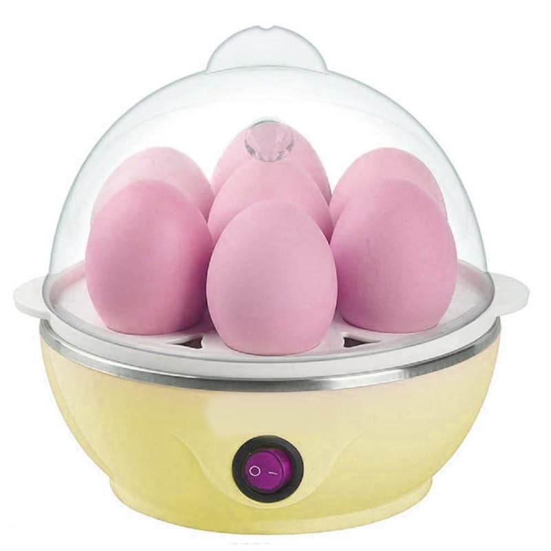 Chargeworld Electric 7 Egg Boiling Steamer Egg Boiler Electric Automatic Off 7 Egg Poacher-picture-20