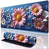 【TAPPETO PER MOUSE IMPERMEABILE FACILE DA PULIRE】La trama fine, resistente al calore e il materiale prevengono efficacemente graffi, macchie, calore. Quando il liquido schizza sulla superficie del rivestimento, facile da pulire con un panno umido per un uso continuo