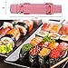Sushi Maker,Food Grade Sushi Bazooka,Sushi Molds,Perfect for Crafting Sushi Roller with Rice,Vegetables,and Meat.Ideal DIY Sushi Tool Set for Beginners and Enthusiasts (Pink)