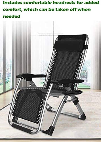Chaise longue extérieure inclinable haute résistance pour terrasse