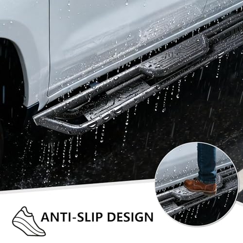 Estribos Running Boards 6.5 pulg Carbon Steel para Ford F-250 F-350 miniatura 5