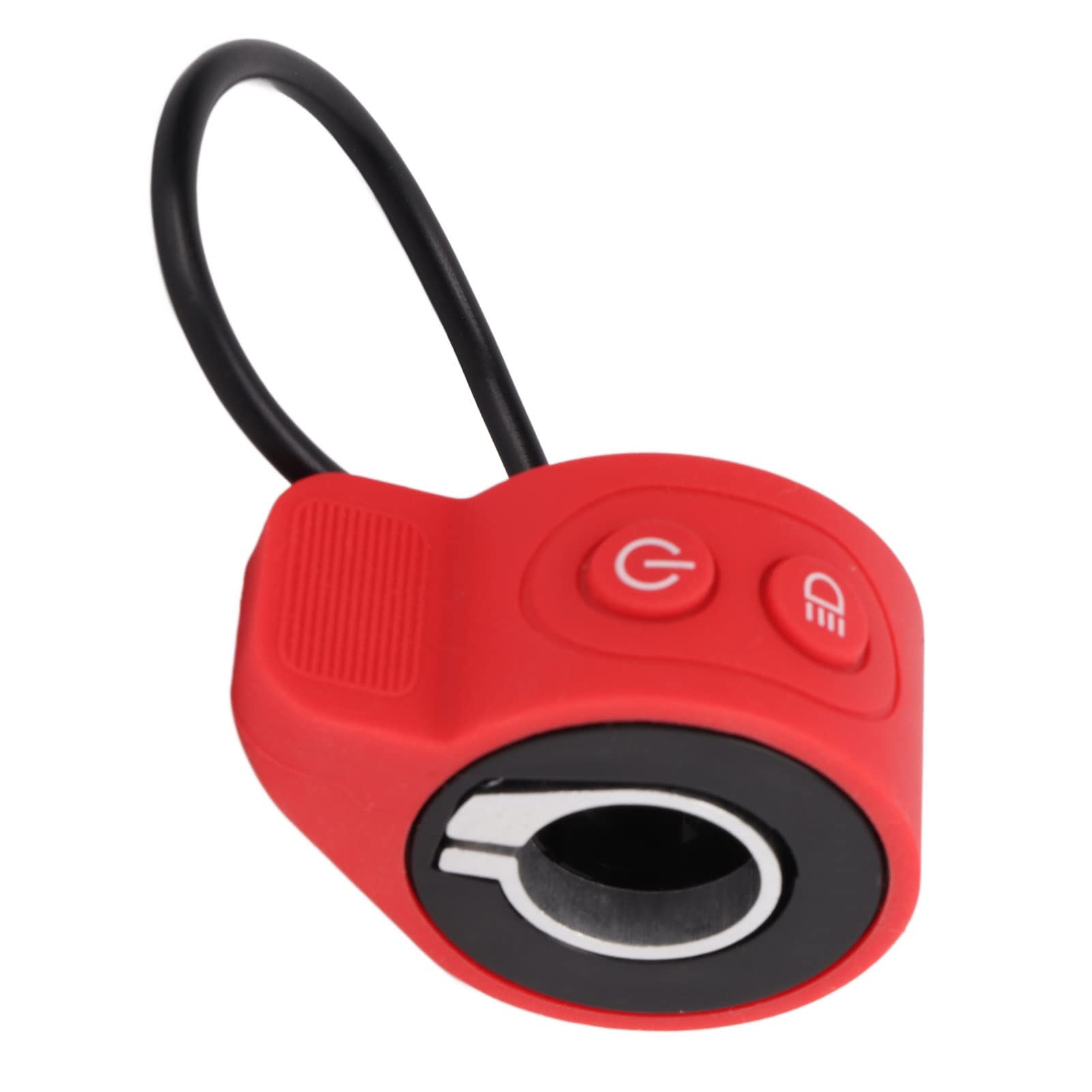 Airshi Scooter Thumb Throttle, ABS Robust Scooter Accelerator Speed Control 5 Output Wires Sensitive 5V for HX?X6/X7/X8 Electric Scooter