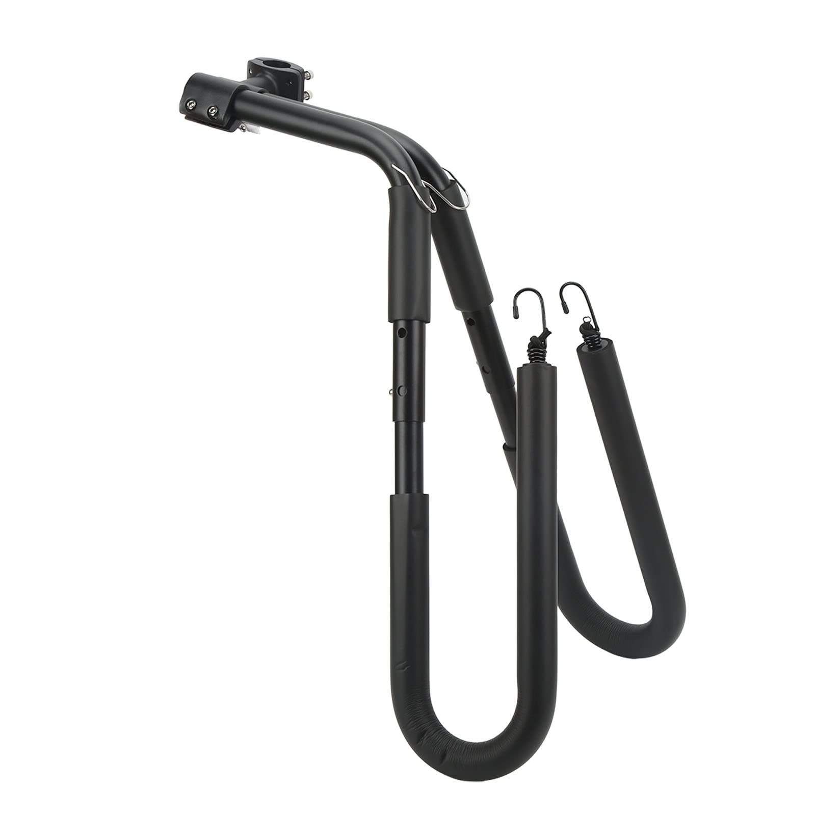 Support de Vélo pour Planche de Surf, Ensemble de Supports Muraux en Métal Robuste, Cintre Amovible pour Planche de Surf pour Vélos de Route, VTT, Noir