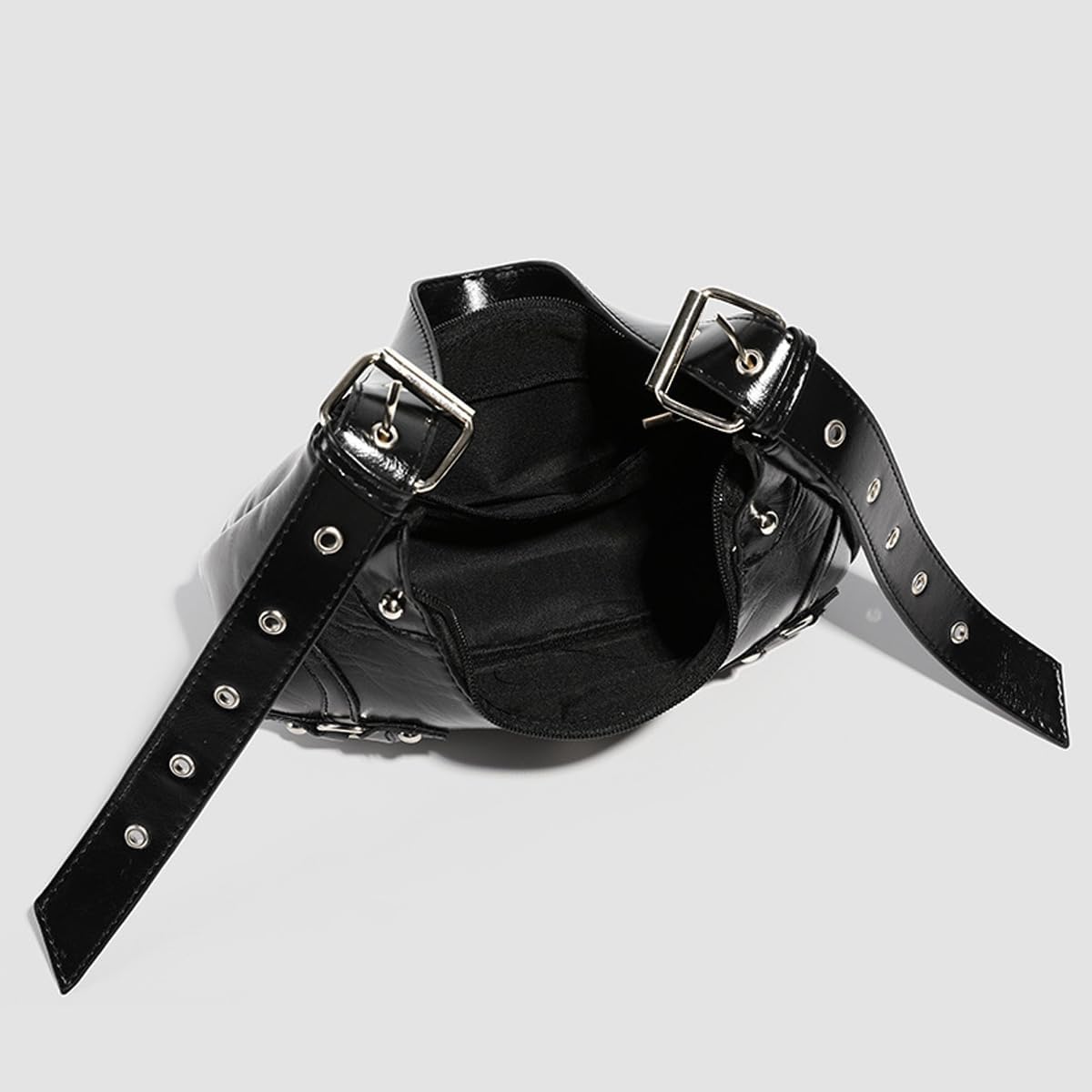 Y2K Purse Shoulder Bag for Women, Top Handle Handbag Small Goth Punk Hobo Clutch Purses Trendy Underarm Bag - Image 3