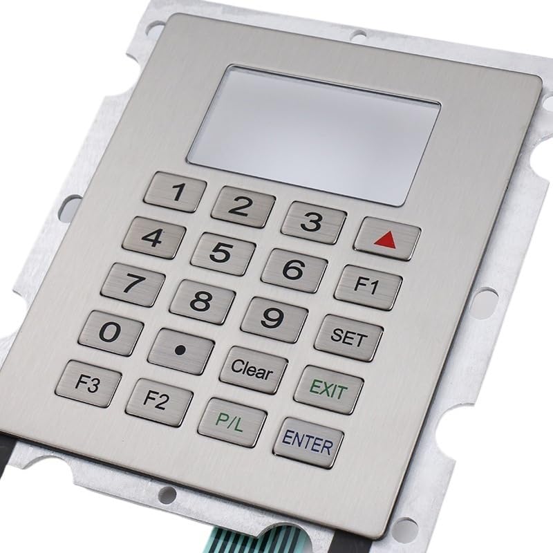 Teclado industrial de acero inoxidable: evite averías con este panel numérico de 20 teclas 3
