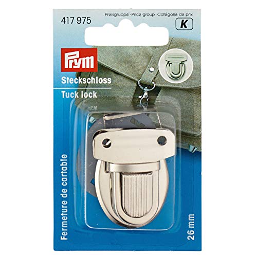Prym Fermeture de Cartable 26 mm Argent