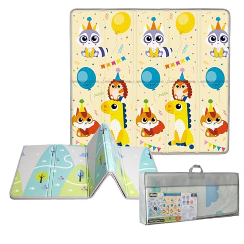 Chicco Tapis de Jeu Maxi pour bébés, 200x180 cm, Tapis D'èveil, G...