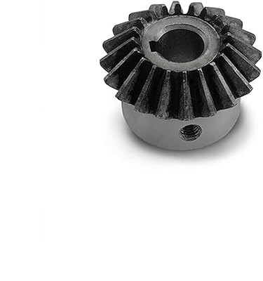 MKSIWSA Industry Metal Bevel Gear Steel Tooth Surface Quenched 90 Degree 1:1 Transmission 15 20 25 30 Teeth Bevel Gears (Number of Teeth : 1.5M20T)