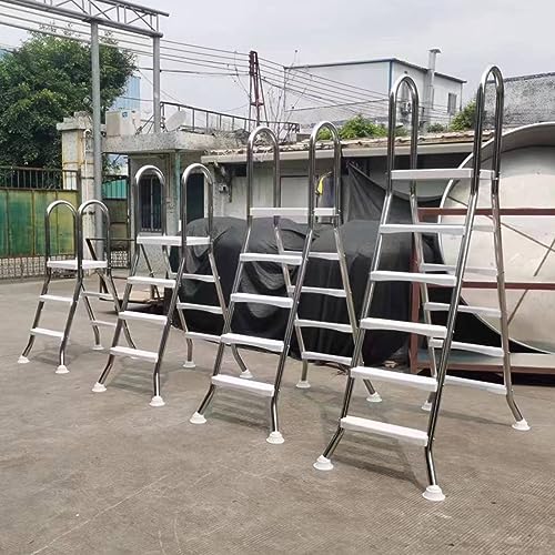 Escalera para piscina de acero inoxidable 52 pulg miniatura 7